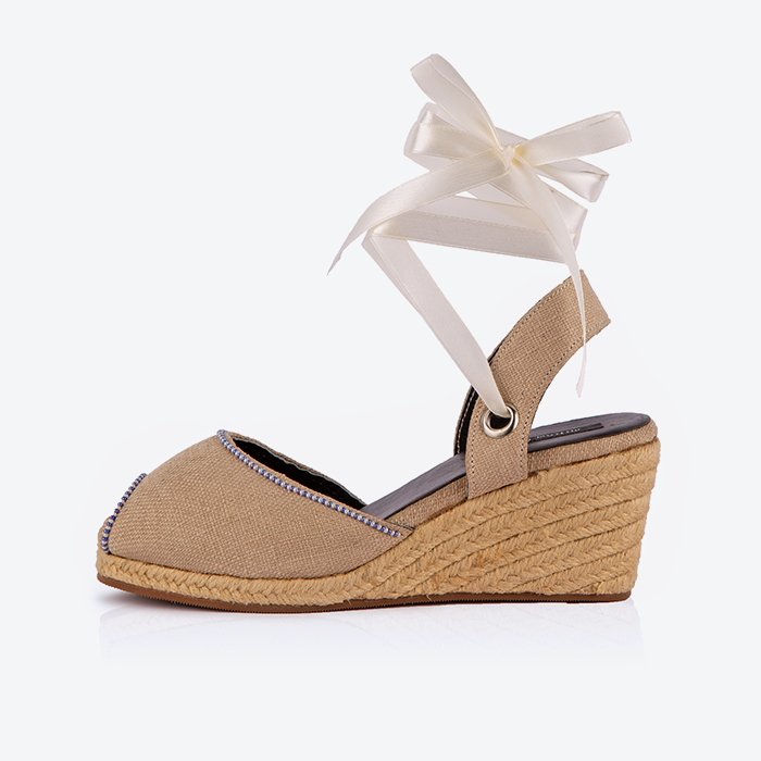 Cream Gaia Espadrilles