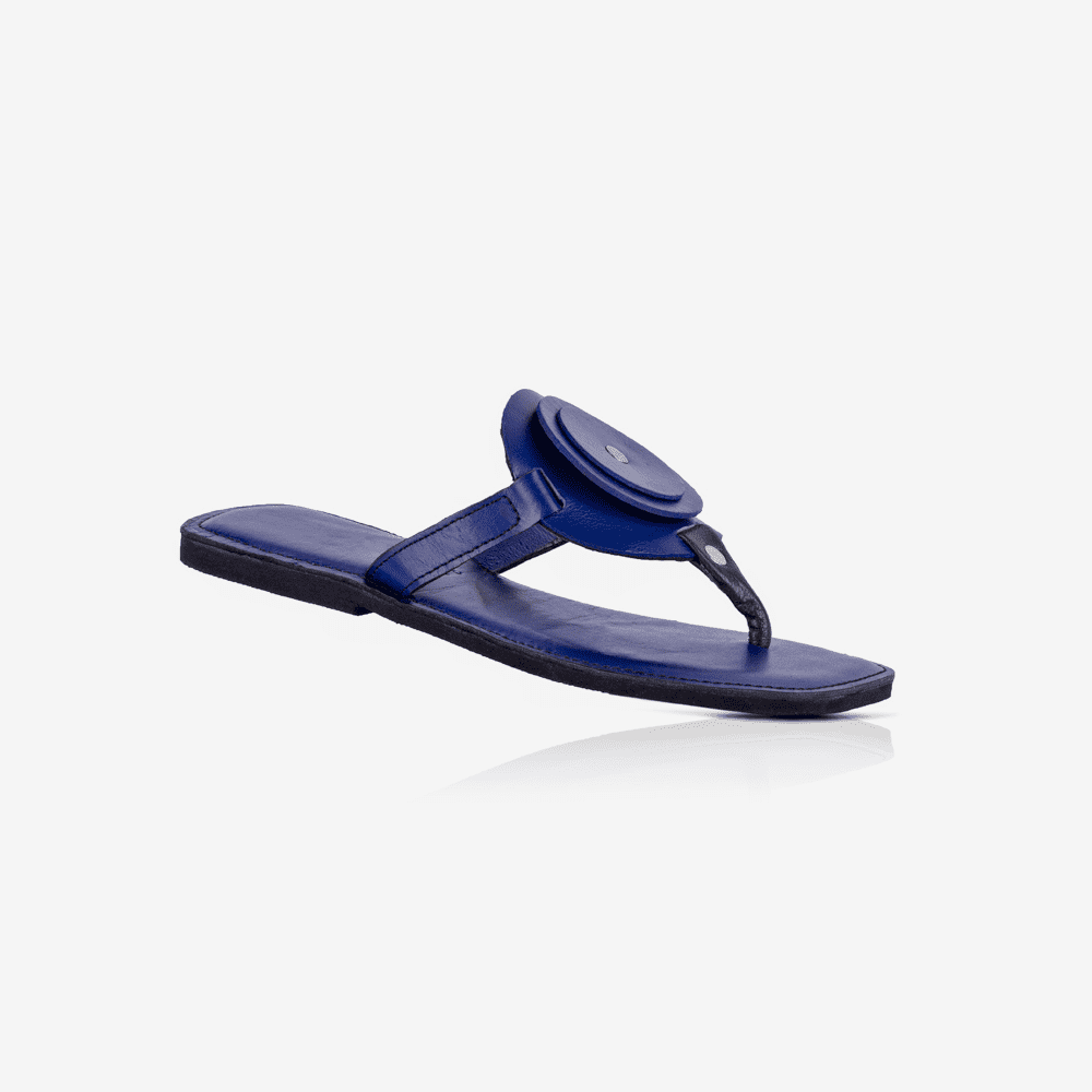 Raha Blue Circle Sandals