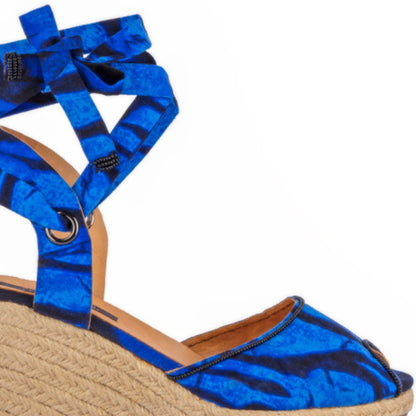 The Gaia Ocean Spirit Espadrille Wedge Heels | Limited Edition