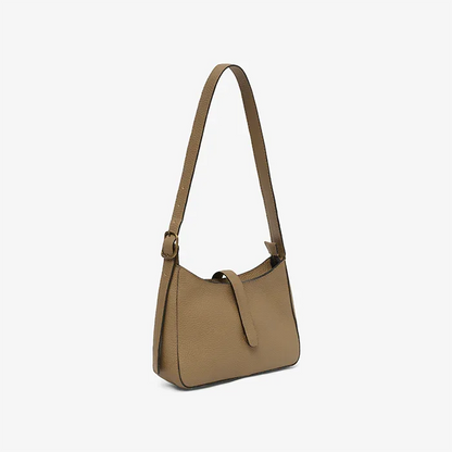 Tan Leather Mini Shoulder Bag | Handcrafted in Kenya