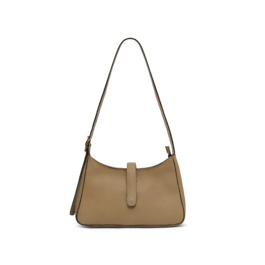 The Zuri Moss Leather Mini Shoulder Bag | Handcrafted in Kenya