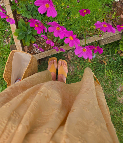 The Safari Women's Leather Slides